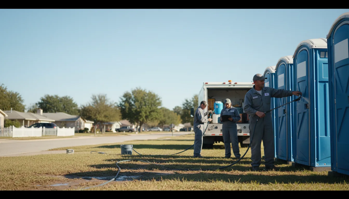 Long-Term Portable Toilet Rental in San Martin, CA near me